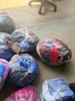 Assorted clothing for reselling