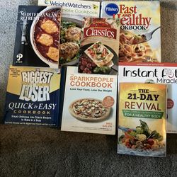 7 Different Cook Books 