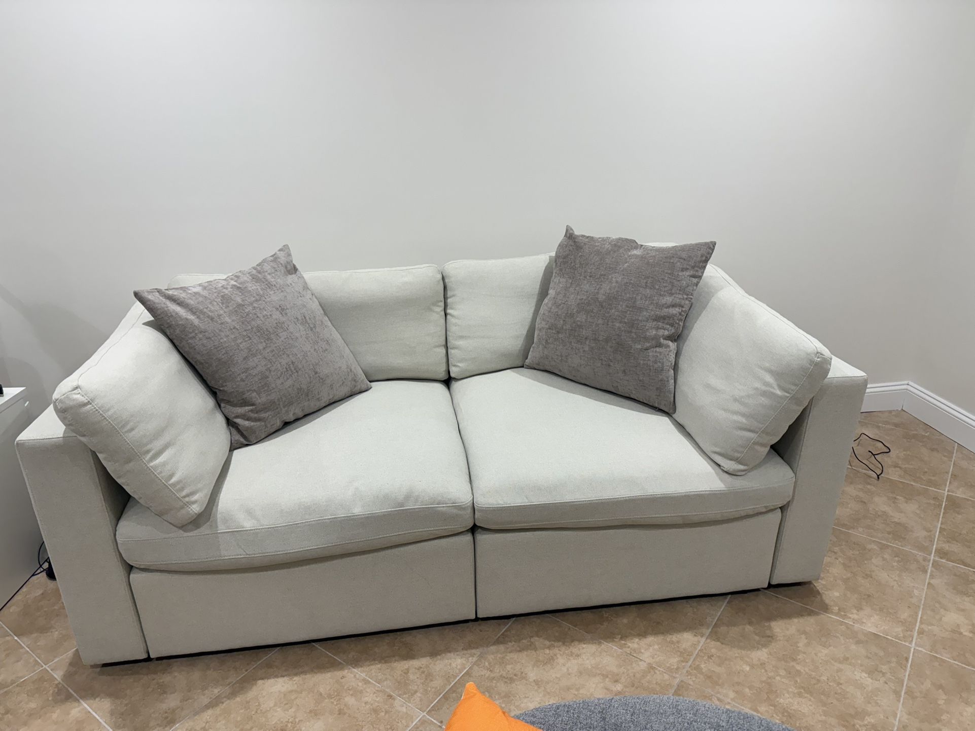 COZEY CIELLO 2- SEATER MODULAR SOFA 