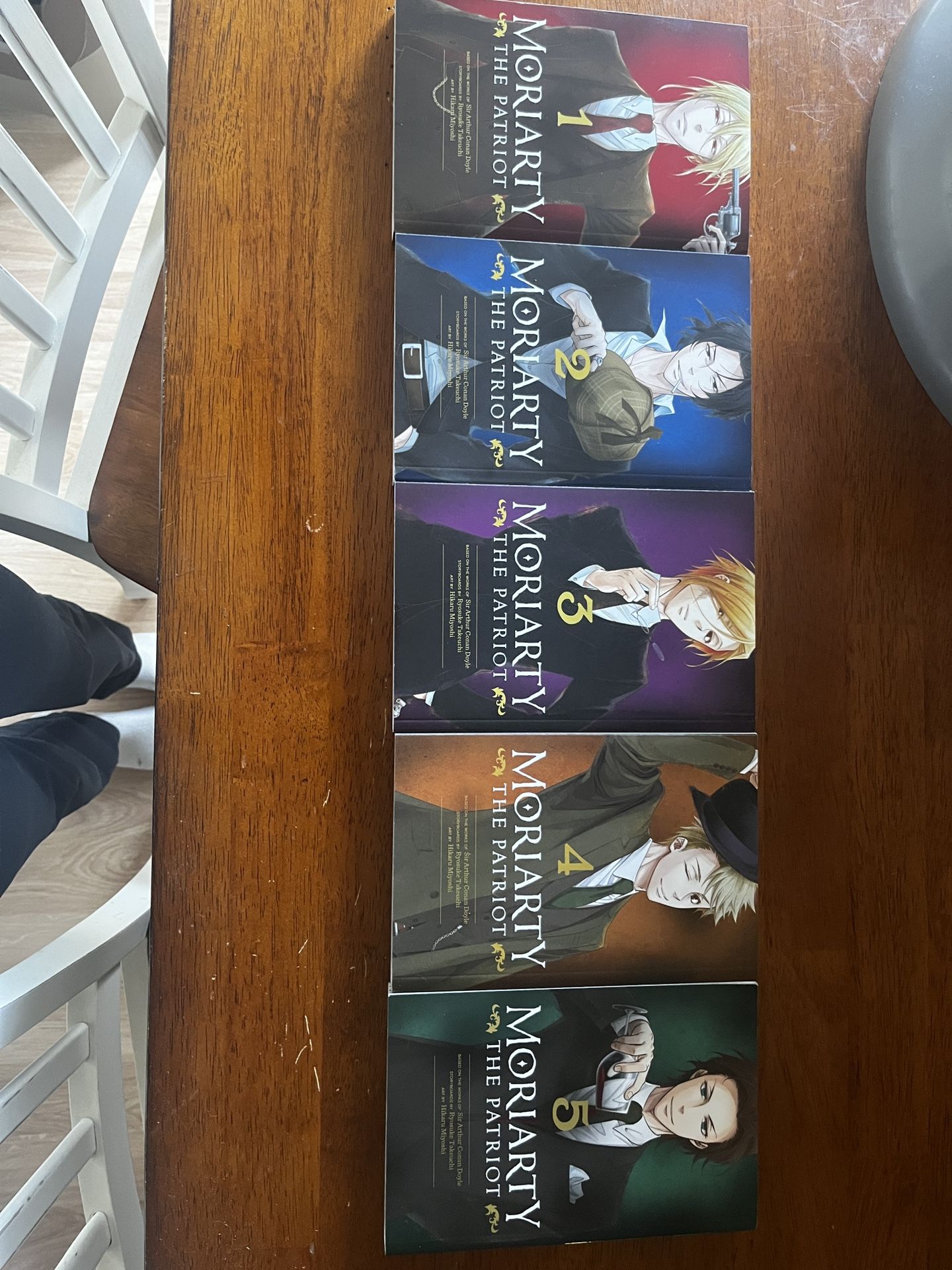 Moriarty The Patriot Vol. 1-5