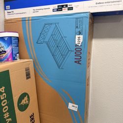 A Frame Bed With a Light Color/ Queen Sized 