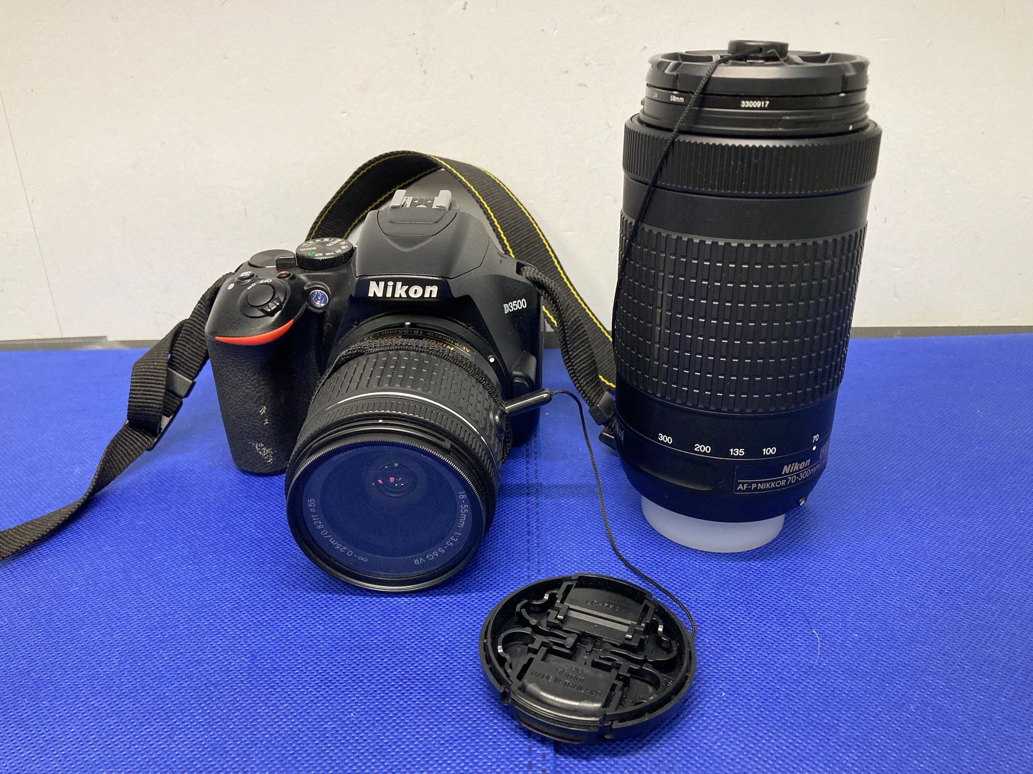 Nikon D3(contact info removed)SC 24.2MP Camera with 18-55mm & 70-300mm Lens Kit