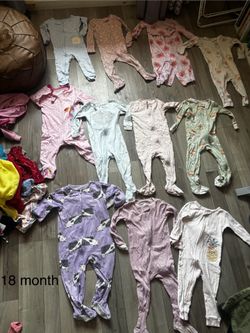 18 Month Baby Girl Sleeper Pj