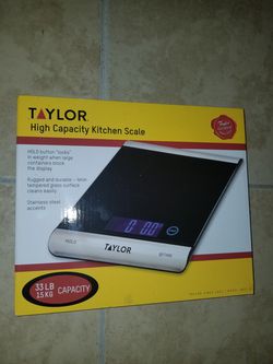 Taylor high capacity kitchen scale