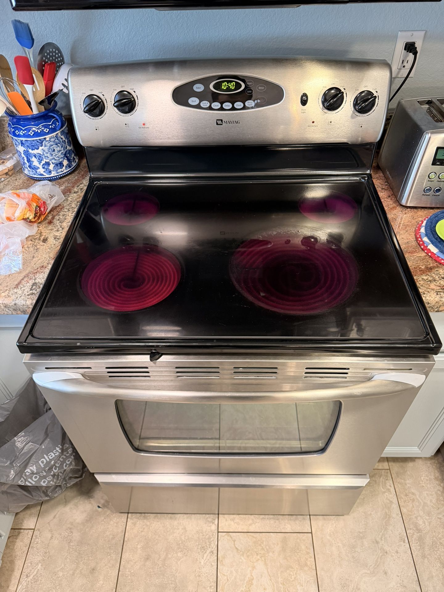 Range Stove Electric 30 Day Warranty