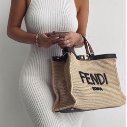 FENDI Raffia Bag From Poshmark Verified Authentic