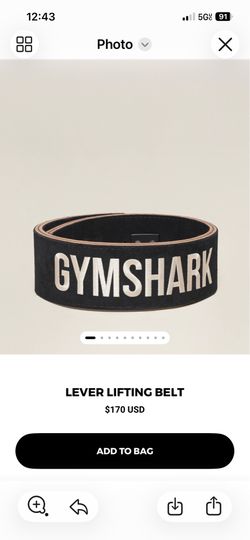 GYMSHARK Belt