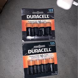 Duracell 123 Lithium  4 Pack 