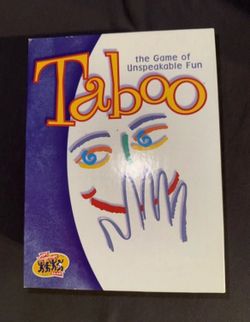 Taboo The Game of Unspeakable Fun Original Adult 4+ Players