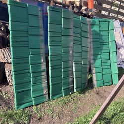 Plastic Roof Panels For A Kids Playground, Tree House