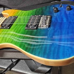 Widowmaker Tri-color Dragonskin Tstyle Archtop Guitar *NEW IN BOX*