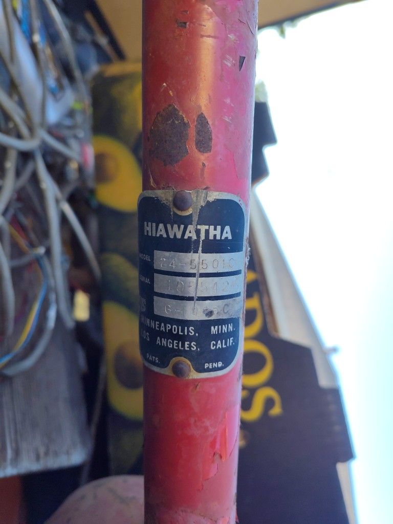 1949 Hiawatha Doddle bike