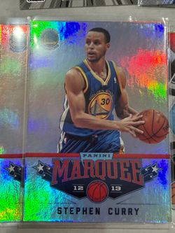 Stephen Curry 2012-13 Panini Marquee Holo Card