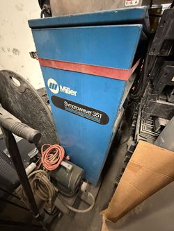 Miller Syncrowave 351 Tig/Arc CC AC/DC Welder 350 AMP 230v 1 Phase