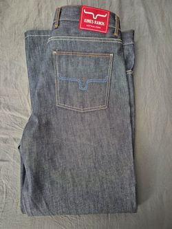 KIMES RANCH Raw Dillon Men's Jeans 36W 32L