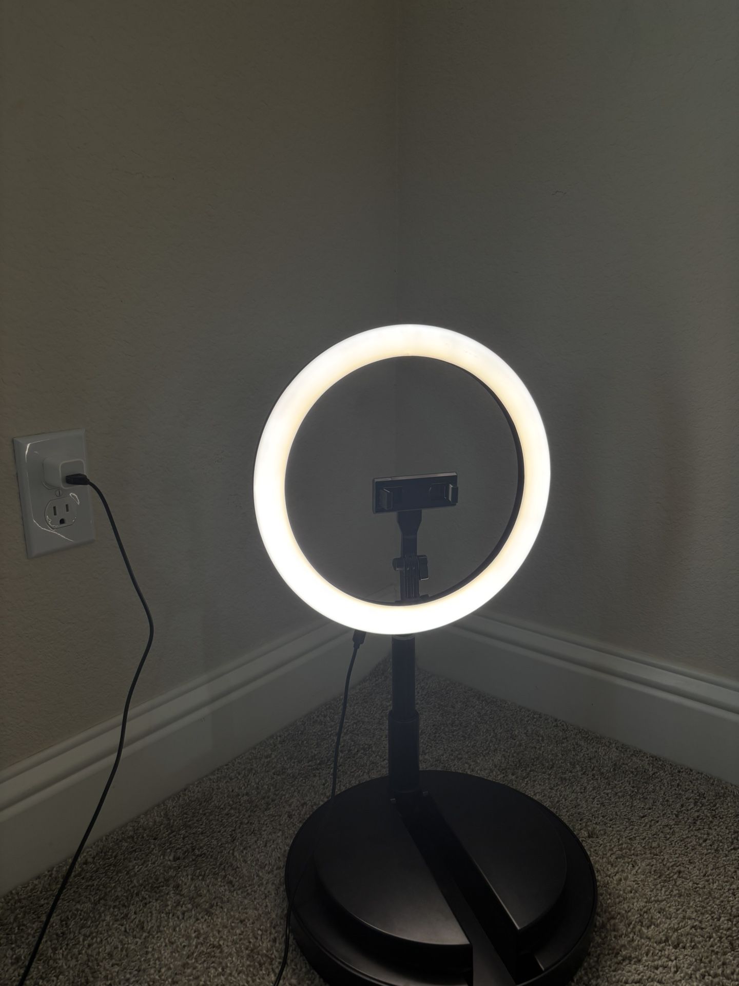 Ring Light with Phone Holder