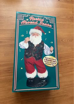 Vtg 1999 Rockin’ Santa Claus Music
