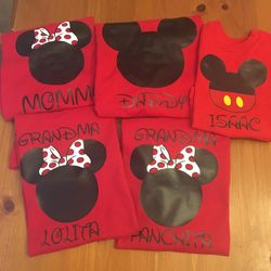 Disney shirts family design shirts