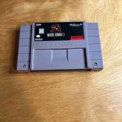 Super Nintendo / SNES - Mortal Kombat 3
