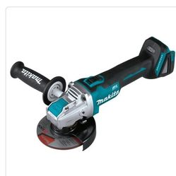 Makita Lxt Brushless Four And 1/2 In To 5 In X Lock Angle Grinder With Aft Tool Only