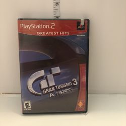 PS2 Gran Turismo 3 A-spec Unopened Game
