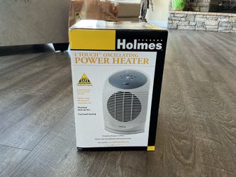 🔥 Holmes 1-Touch Oscillating Space Heater - Like New!