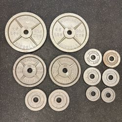 205 Pound 2” Olympic Weight Plate Set