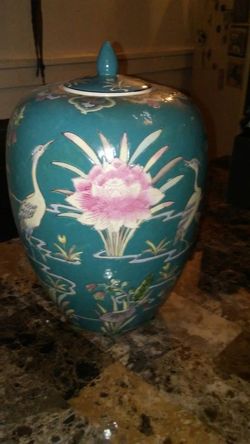 This beautiful hand painted custom made Porcelain.