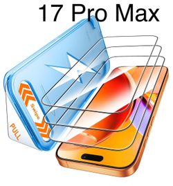 3pcs Screen Protector for iPhone 17 Pro Max Screen 17 6.9 Inch, Clear.