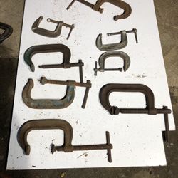 C Clamps Vintage USA Made
