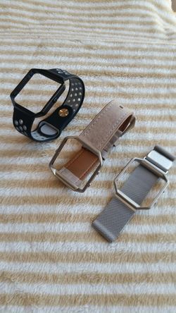 Fitbit blaze band with frame($20 EACH).
