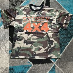 Stussy 4X4 Mesh Camo Football Jersey