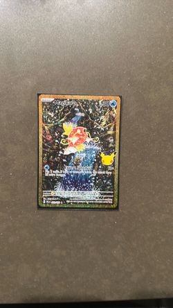30th Anniversary Magikarp Gold Holo Pokémon Trading Card
