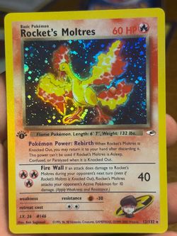 1 Edition holo Pokemon