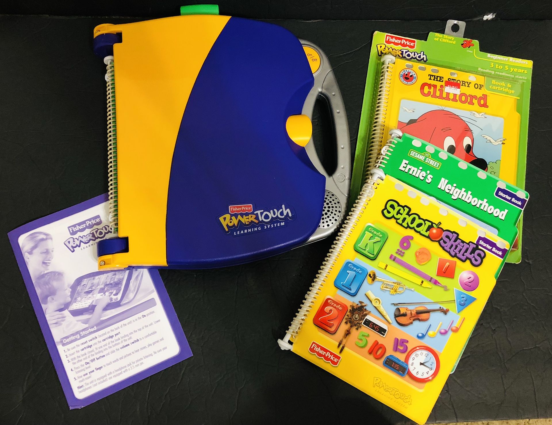 Fisher Price Power Touch Learning System with Accessories
