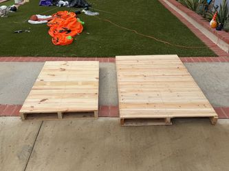 Free 2 Wooden Pallets