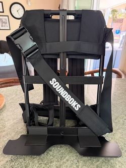 SOUNDBOKS Backpack Carrier Gen 1 Steel Frame Speaker Harness 2 3 4 Black