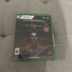 New factory sealed Diablo IV X Box One/Xbox One series X