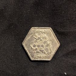 Pokémon 1997 Nidoking Master Ball Battle Coin