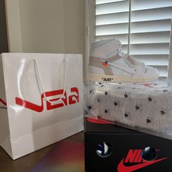 Sz11 Air Jordan 1 x Virgil Abloh Alaska VAA Off White