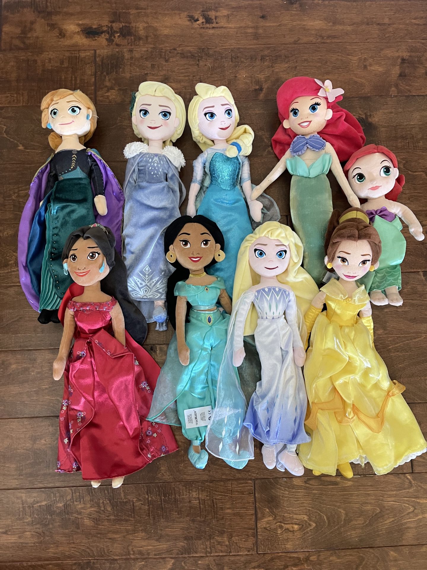 Disney Princess Plush Dolls 