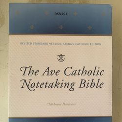 The Ave Catholic Notetaking Bible (RSV2CE)