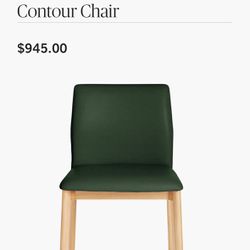 (4) DWR Contour Dining Chairs