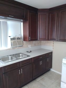 Kitchen cabinets
