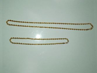14 k gold chains