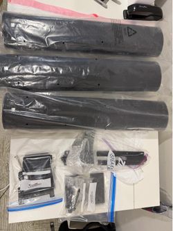KEF KHT6000 Speaker Set with Mounts & Hardware – Untested – Sold As-Is