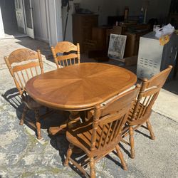Dining Table Set With Chairs 