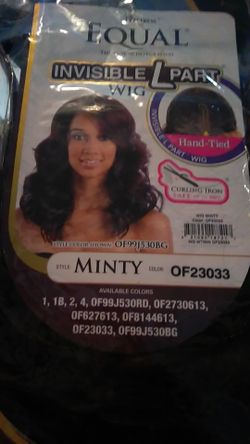 Equal freetress L part lacefront precut color om23033 ( nib)