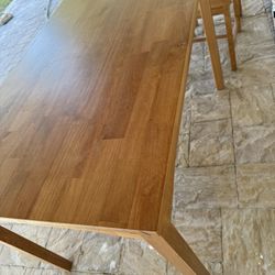 IKEA Oak Color Table
