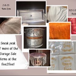 Wedding Decorations Feb 8th For Sale  Only